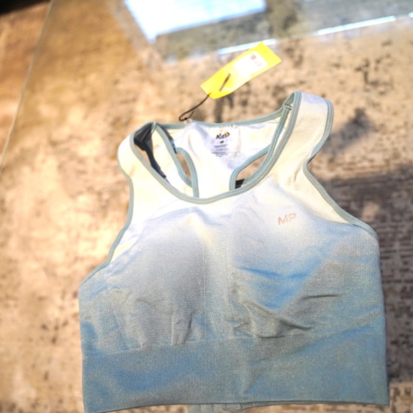 Velocity Seamless Leggings and Sports Bra - Ocean Blue - Picture 7 of 9